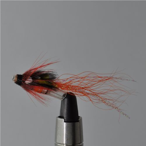 FLY3031 - Allys shrimp brass tub 25mm<br>Messing tube fra Unique flies
