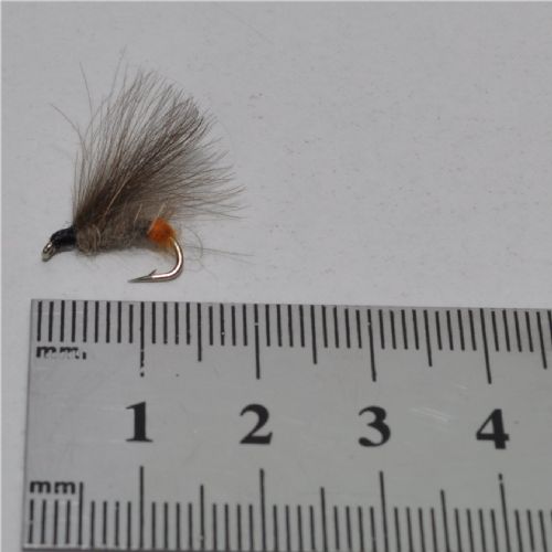 FLY3322 - CDC  Caddis Orange butt  - Str.12<br>
