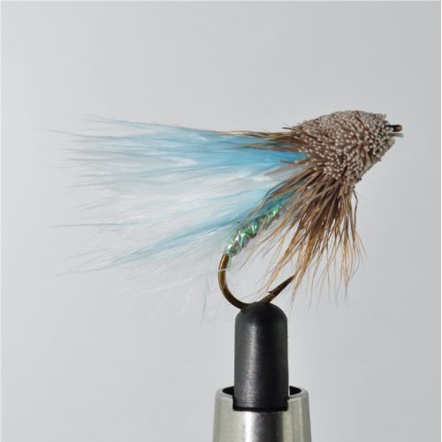 NY0731 - Marabou Muddler Blue Whire #8<br>