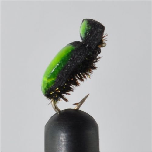 NY1312 - Micro Beetle Black/Green - Str.16<br>