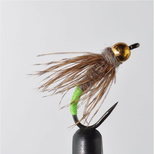 NY1324 - BH Barbless Caddis - Str.8 UF<br>