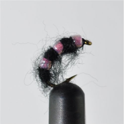 NY1344 - Black Pink Scud  - Str.14<br>