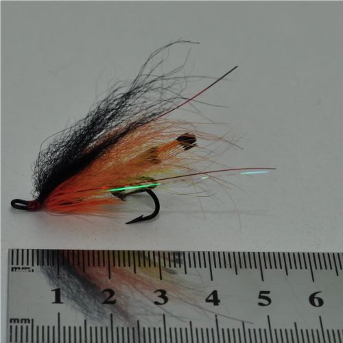 PAR0124 - Black/Orange/Yellow Sølv Body - Str.6<br>