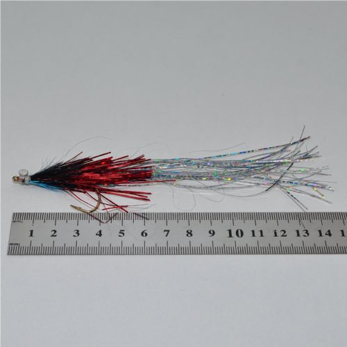 PI0523 - Eyed Flash Pike Flies Cm  150mm<br>