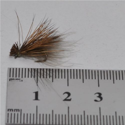 RIC0254 - CDC Barbless Elkhair Caddis - Str.14<br>