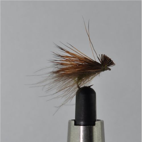 RIC0254 - CDC Barbless Elkhair Caddis - Str.14<br>