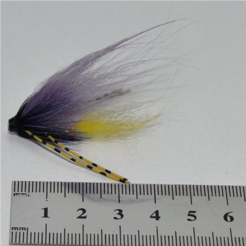 RIC0462 - Purple Rain Rubber Leg 25mm.<br>