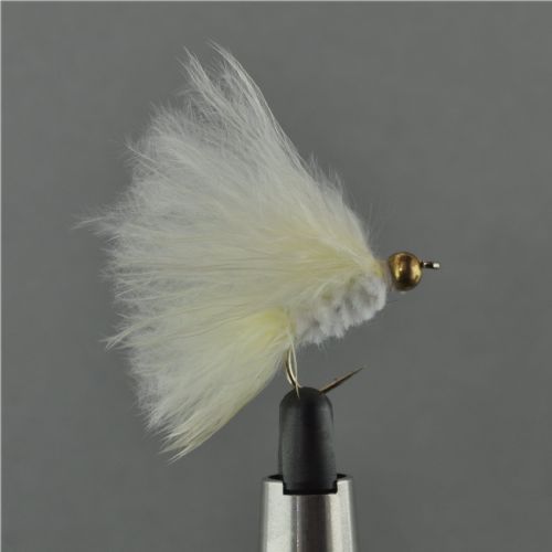 RIC0814 - GH Cats Whisker – Hvid med list chartreuse - Str.6<br>