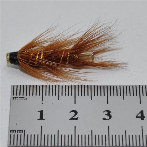 TUB0321 - Brown Bomber brown body 25mm<br>