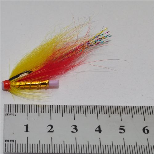 TUB0364 - Yellow /Red flash 25mm<br>