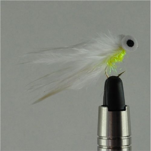 WSF031 - Dolly Foam - Farve: Chartreuse med hvid hale og skum øjn - Str. : 10